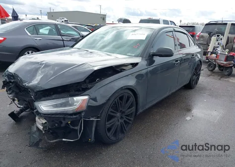 2013 Audi A4 2.0T Premium z USA, uszkodzony, nr VIN WAUFFAFLXDN027406